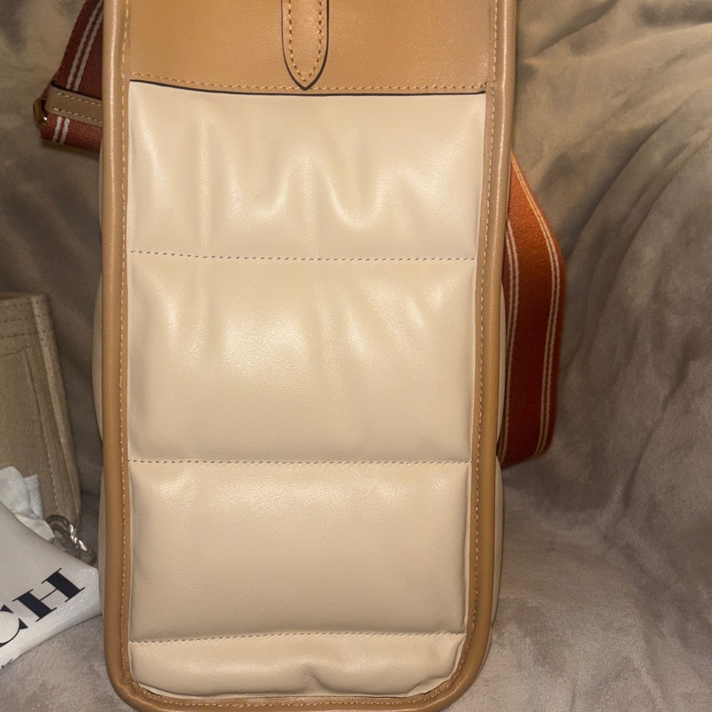 Coach Quilted Leather Large Field Tote - Picture 8 of 10